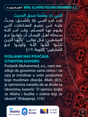 MORAL ALLAHOVOG POSLANIKA MUHAMMEDA, A.S. (9)